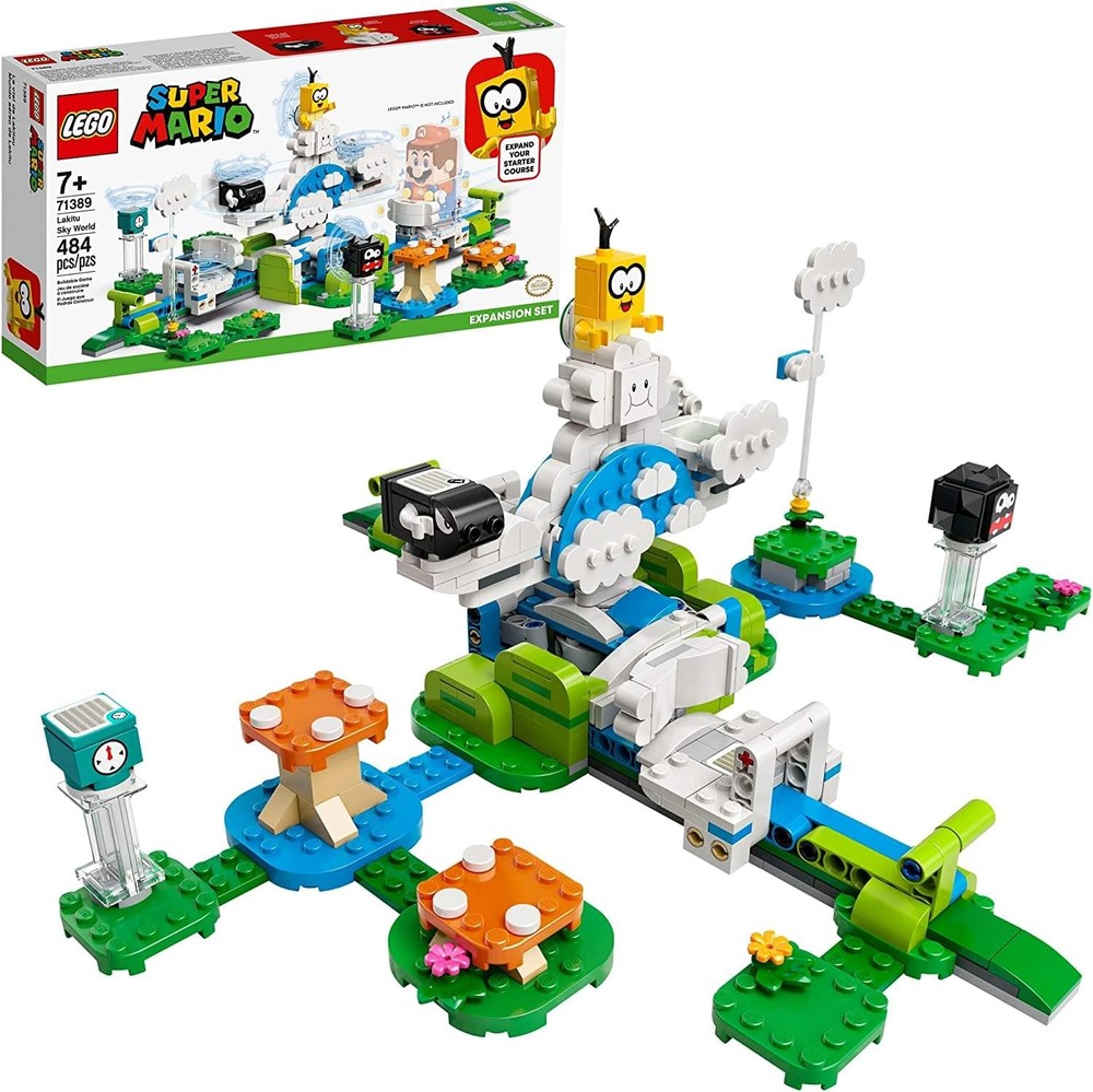 LEGO Super Mario Lakitu Sky World Expansion Set 484 Pieces  