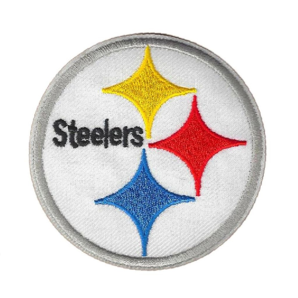 Pittsburgh Steelers Embroidered Iron On Patch for Football Fans