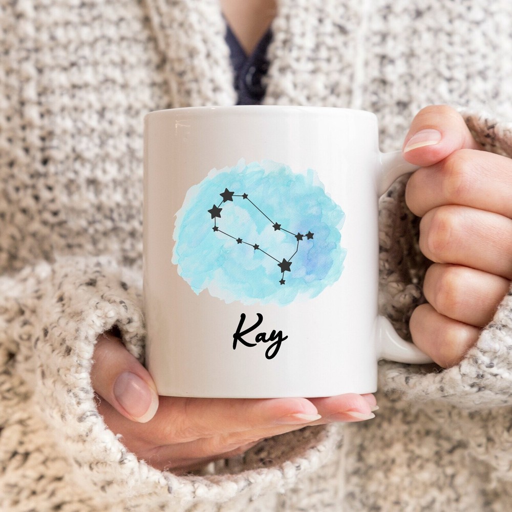 Gemini Mug With Name Gemini Coffee Mug Personalized Zodiac Mug Constellation Mug