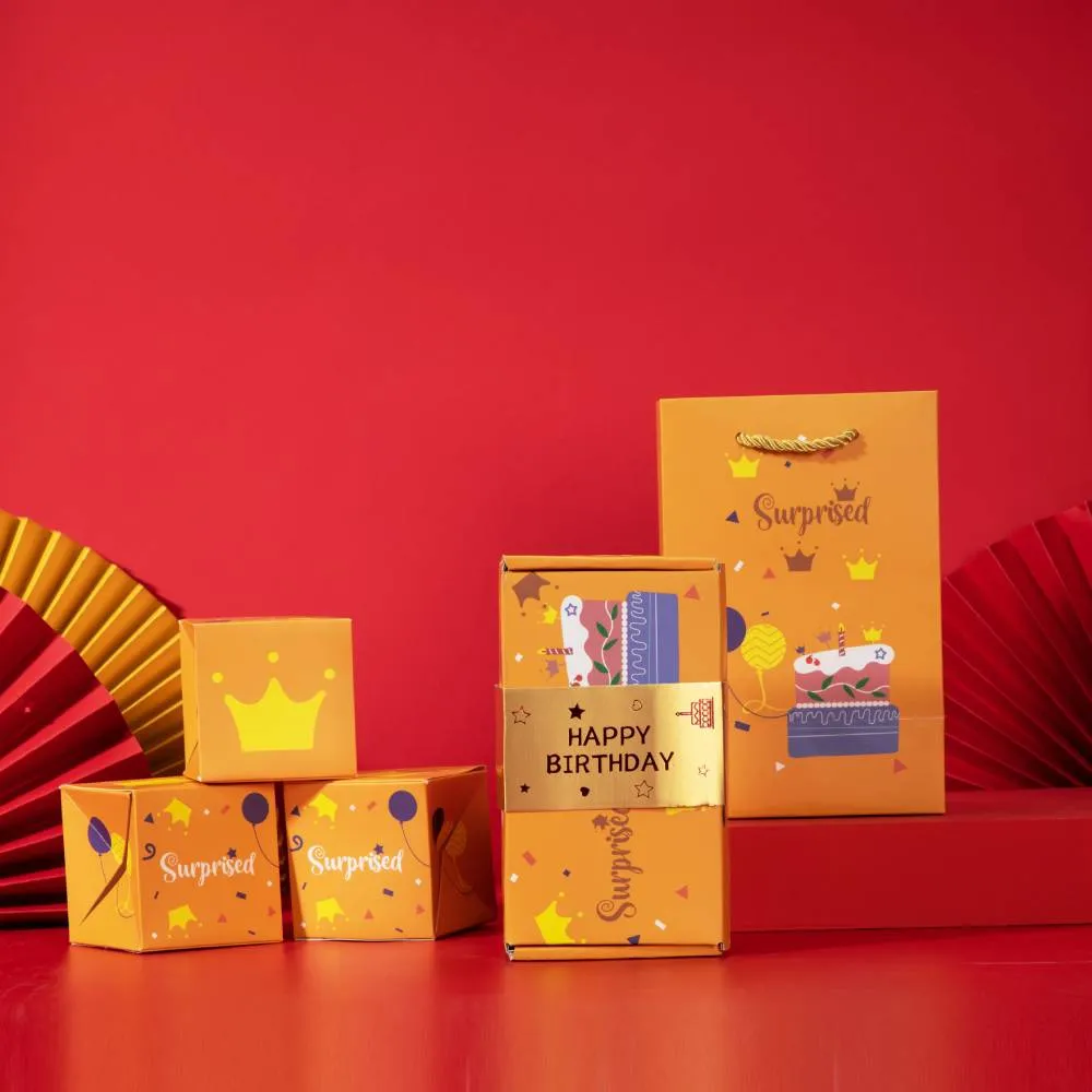 Surprise Gift Boxes-Surprise Pop Up Box Explosion for Money and Birthday-3 packs