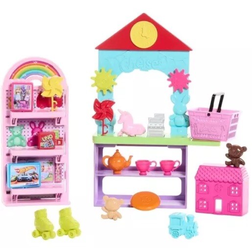 Barbie Chelsea Toy Store Playset with Accessories HNY59 No Doll Included  