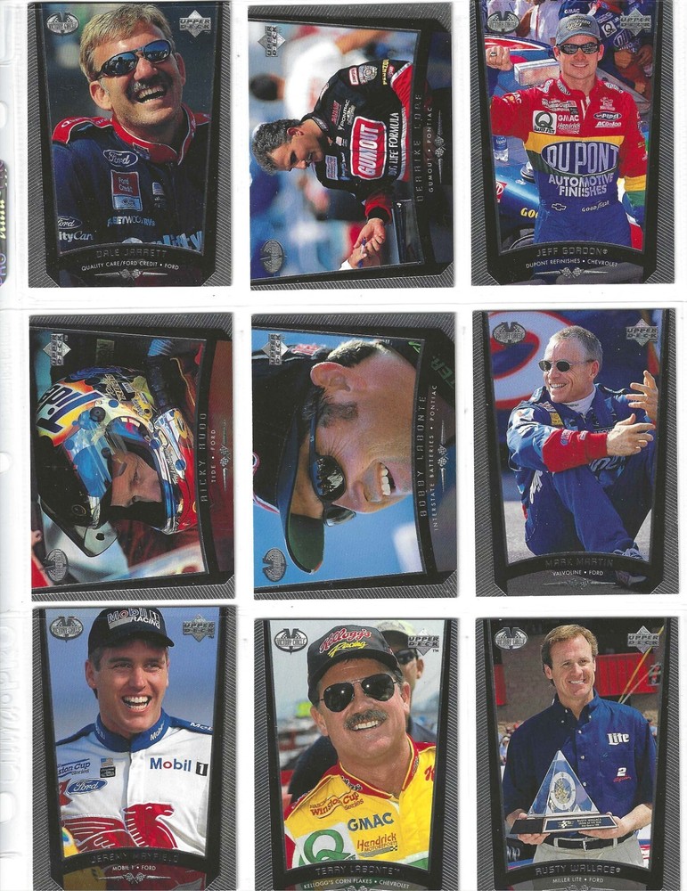 1999 Upper Deck Victory Circle 89-Card Complete Set Fresh from Packs
