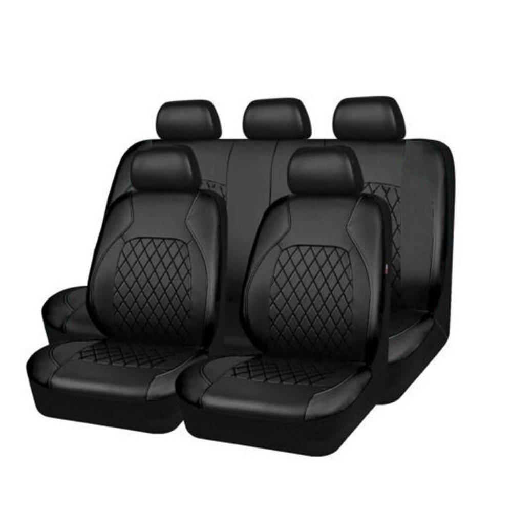 Fit For Toyota Camry 2000-2022 Seat Cover PU Leather Full Set Cushion Protector