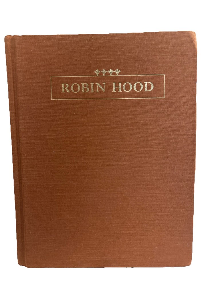 Robin Hood by Paul Creswick 1866-1947 Color Printing Hardcover Pink