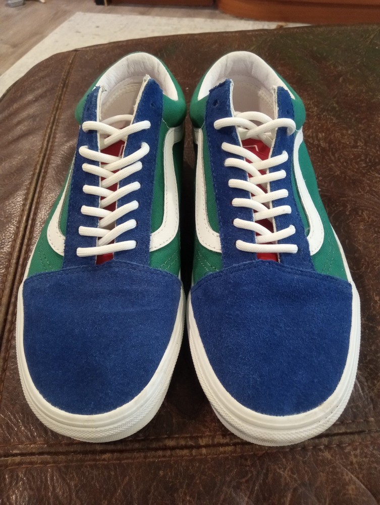 Men's Vans Low Multi-Color Suede Sneakers Size 7.5 Brand New Without Box