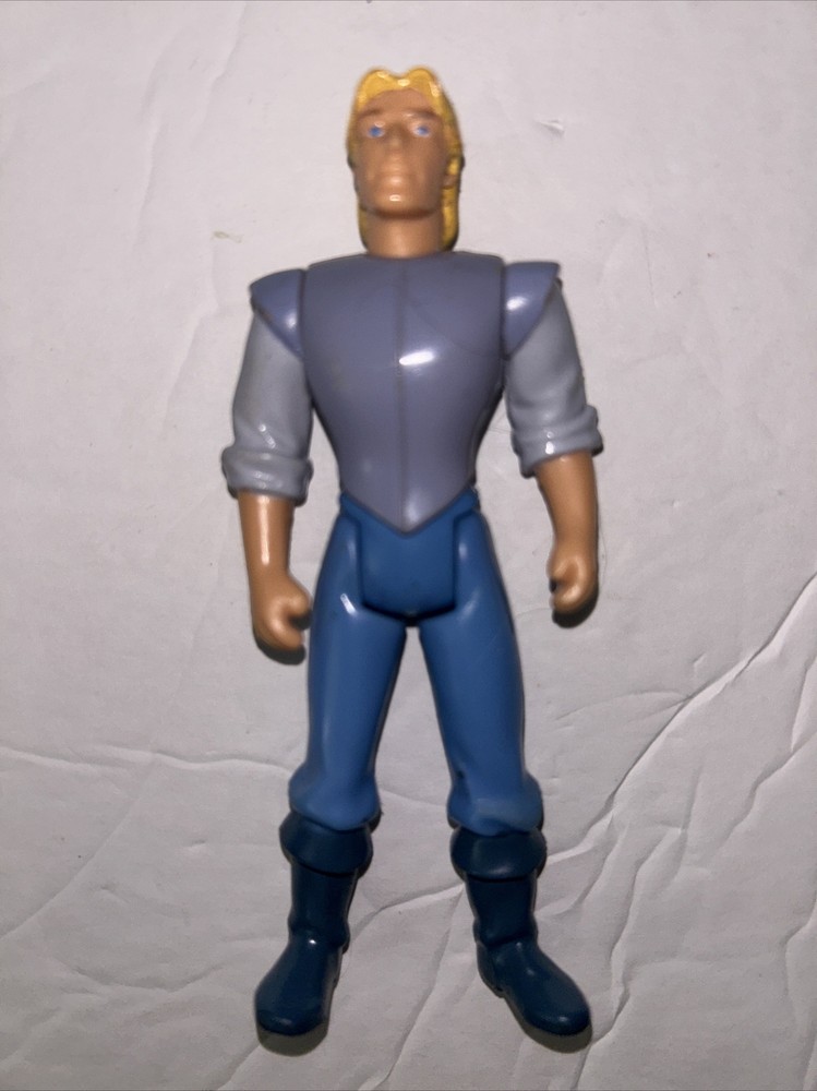 Pocahontas John Smith PVC Cake Topper Vintage 1995 Burger King Toy