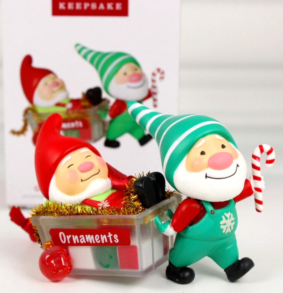 HALLMARK GNOME FOR CHRISTMAS 2ND IN SERIES KEEPSAKE CHRISTMAS ORNAMENT 2022 NEW