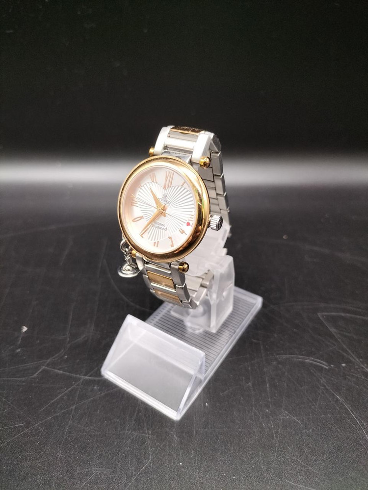 Vivienne Westwood VV006RSSL Quartz Watch 5ATM USED Heavy Wear FS JP