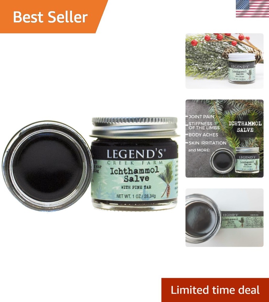 Fast-Acting Herbal Salve - 1oz for Eczema, Psoriasis, and Skin Irritations