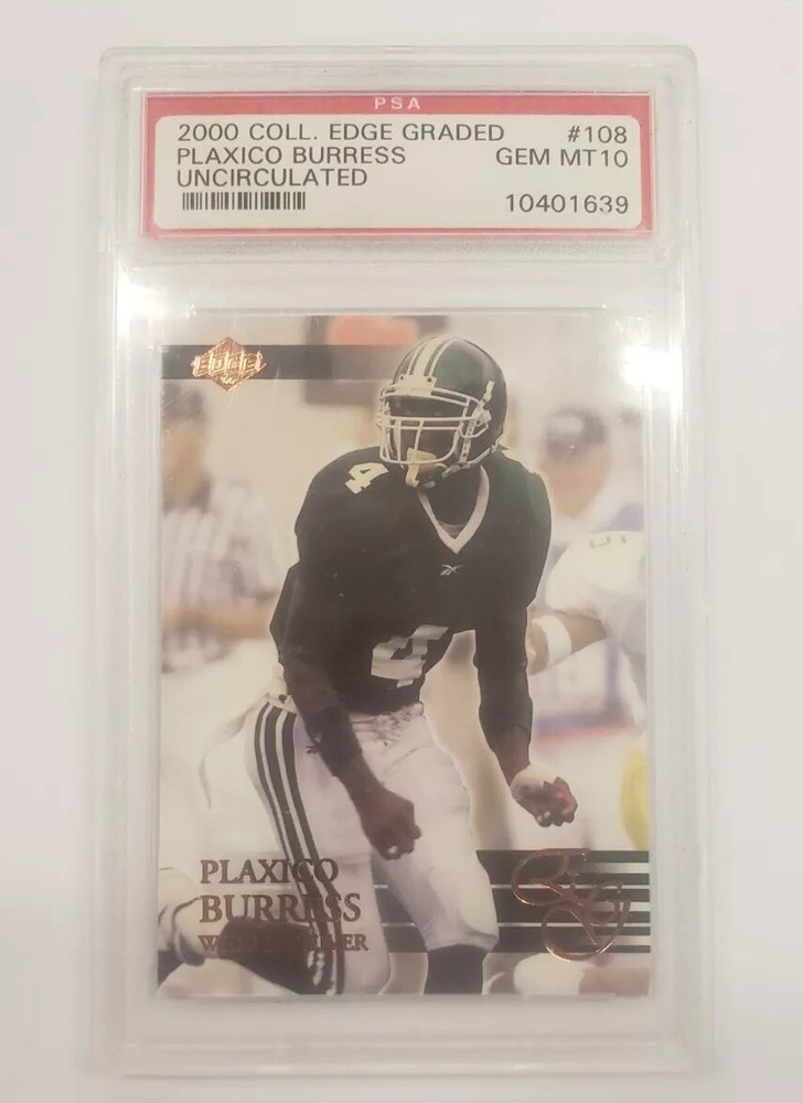 2000 Collector's Edge Graded - Uncirculated #108 Plaxico Burress /5000 (RC)