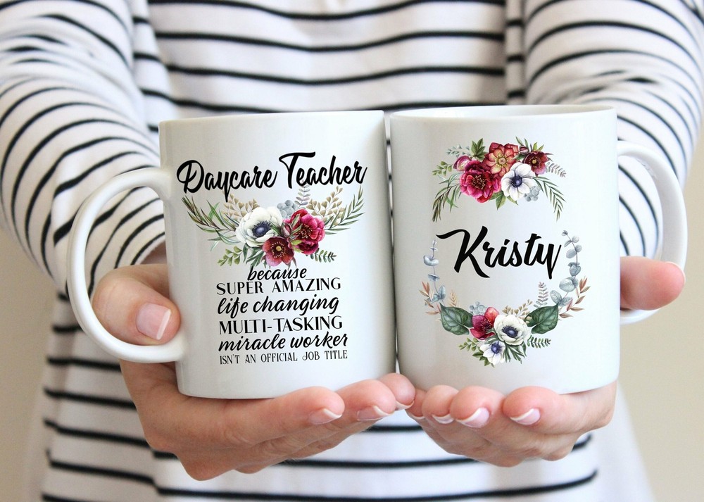 Personalized Daycare Teacher Gift For Women L Retirement Thank You Appreciation