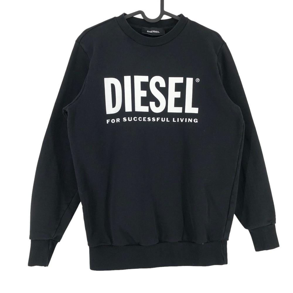 DIESEL Men Crew Neck Jumper Pullover Sweater Size XS