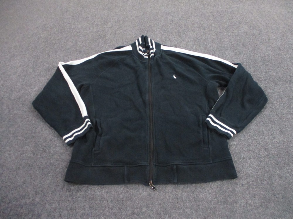 Polo Ralph Lauren Jacket Adult XL Black Pony Golf Performance Pullover Mens