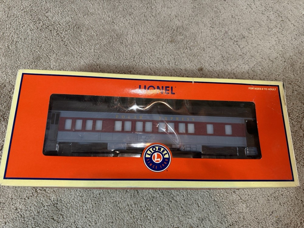 Lionel O Gauge Polar Express Passenger Car 2 Model 6-25100