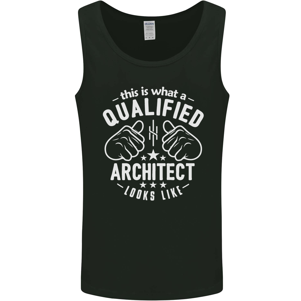 This Is What a Qualified Architect Looks Like Mens Vest Tank Top