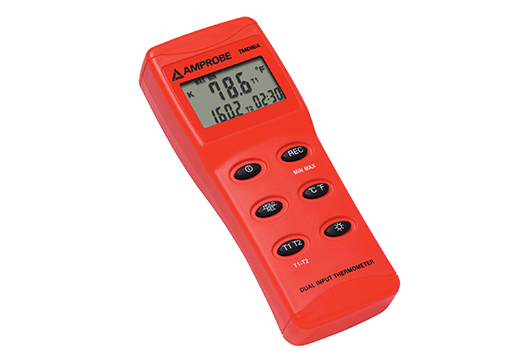 Amprobe TMD90A Thermocouple Dual Input Thermometer Indicator Calibrator Meter