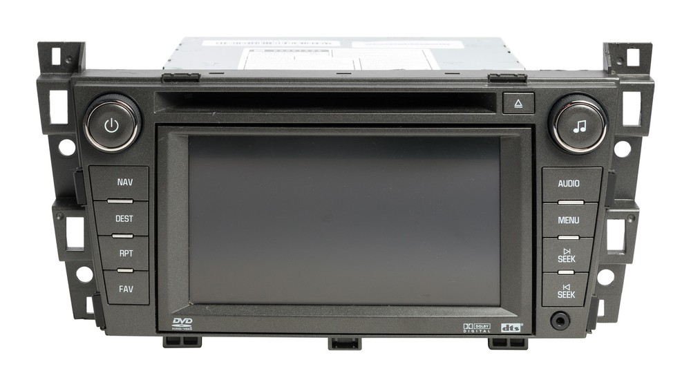 2008-2009 Cadillac SRX AM FM AUX CD DVD Navigation Ready Receiver 25851426