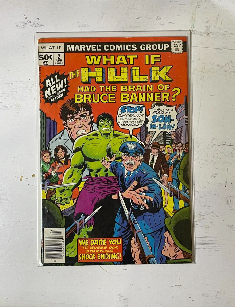 Hulk vs Bruce Banner Marvel Comics 1977 What If Issue 2