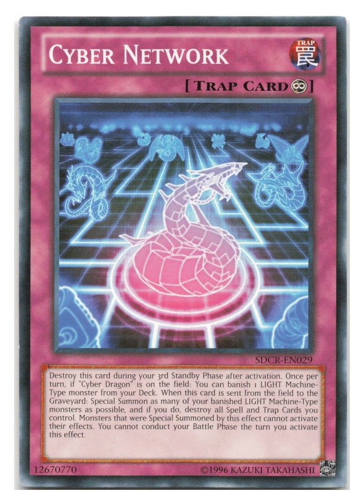 Cyber Dragon Revolution Structure Deck SDCR-EN029 TCG Cyber Network