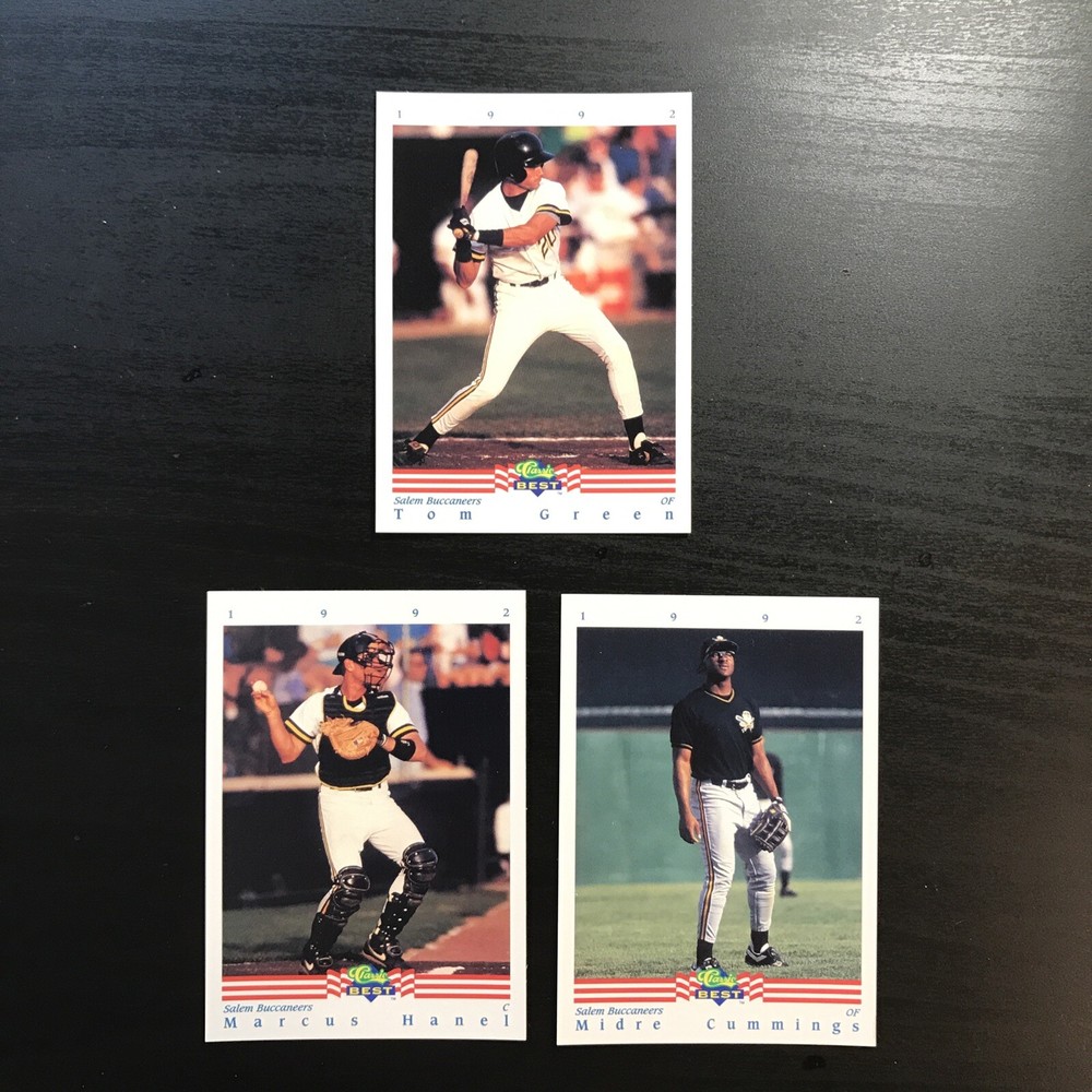 3 CARD LOT - 1992 CLASSIC BEST SALEM BUCCANEERS NM