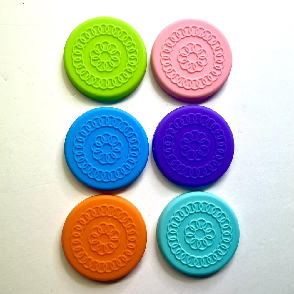 6 Small Silicone Sauce Cups Lids Child Cups Condiments Cover