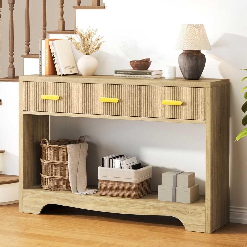 Entryway Table with Drawers, 47