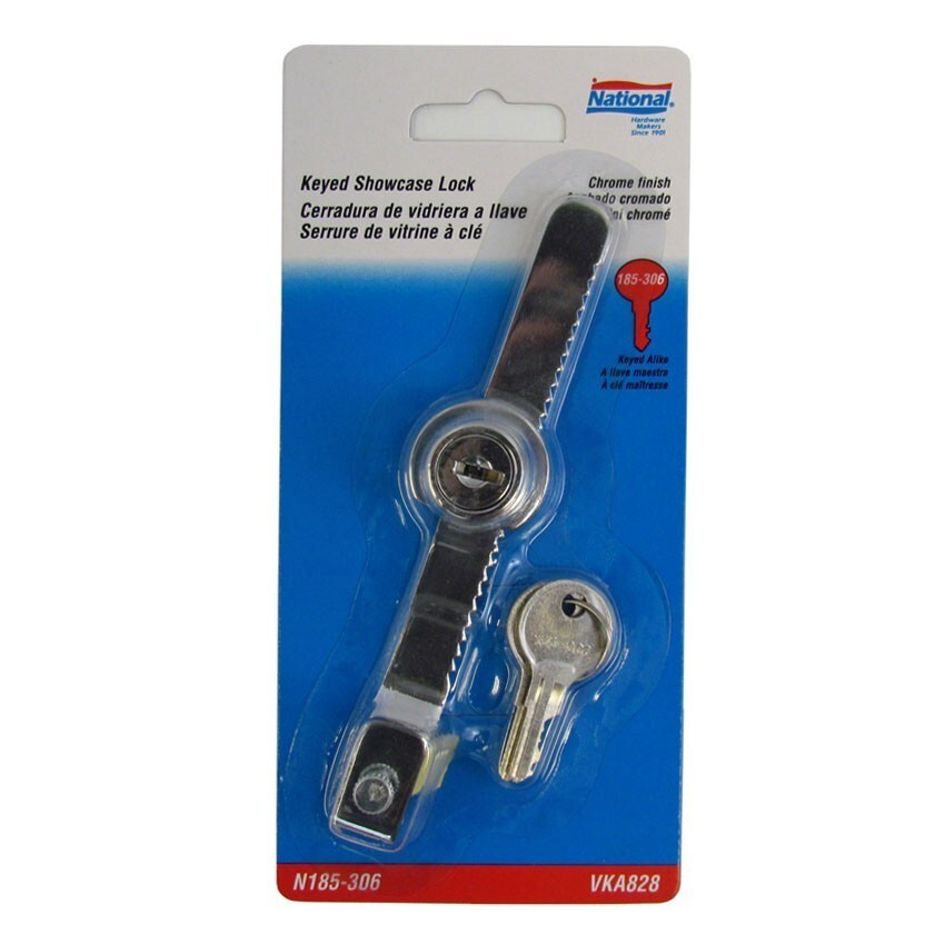 1/4 Inch Sliding or Showcase Door Lock for Secure Entry