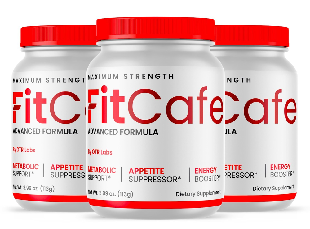 Fit Cafe Cafe Burn Powder, FitCafeBurn for Metabolic Weight Support 3Pack 90Serv