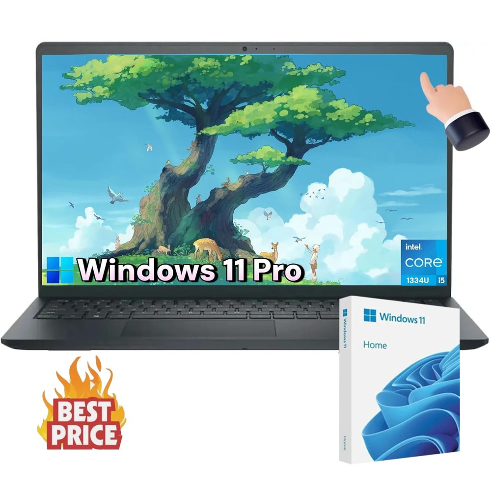 Dell Inspiron Laptop 15.6 in FHD Touch Screen 10 Core Intel I5 UpTo 64GB RAM 2TB