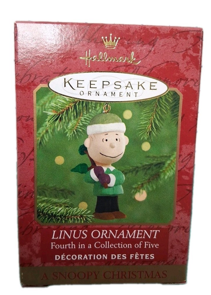 Hallmark Keepsake Linus Christmas Ornament Peanuts A Snoopy Christmas S3