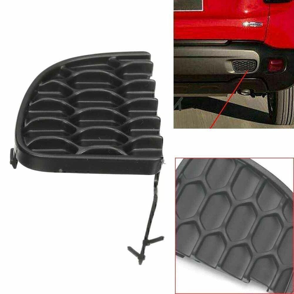 1Pc Rear Bumper Tow Hook Eye Cap Cover For Jeep Renegade 5VW91LXHAA 2015-2020 US
