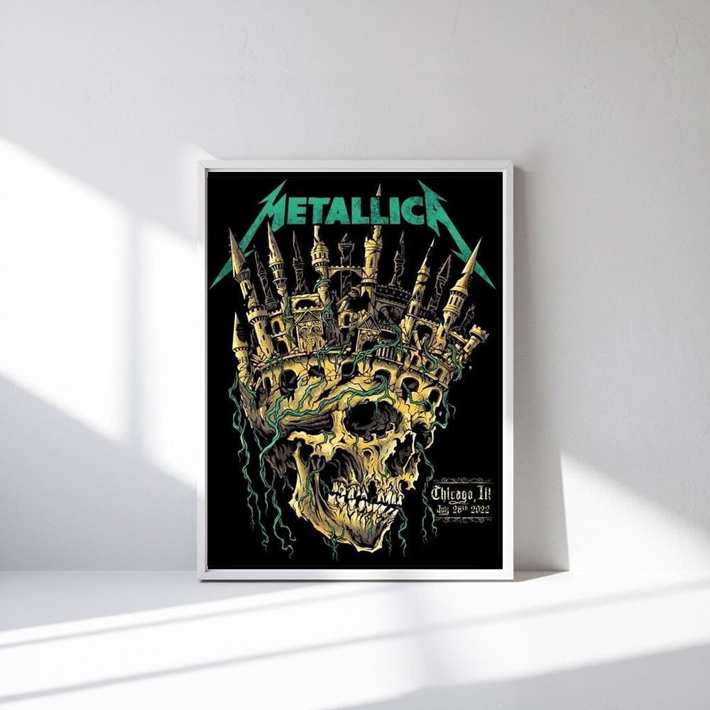 Metallica American Rock Band Poster 18x24 inch Free Shipping