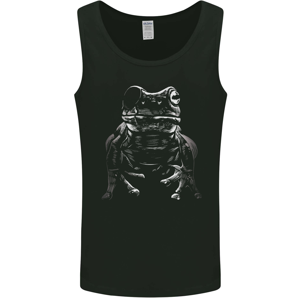 A Frog With an Eyepatch Mens Vest Tank Top