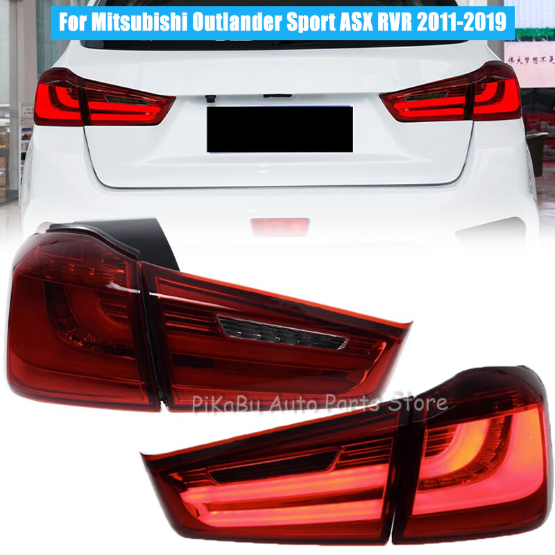 1 Pair LED Tail Light Rear Lamp For Mitsubishi Outlander Sport ASX RVR 2011-2019