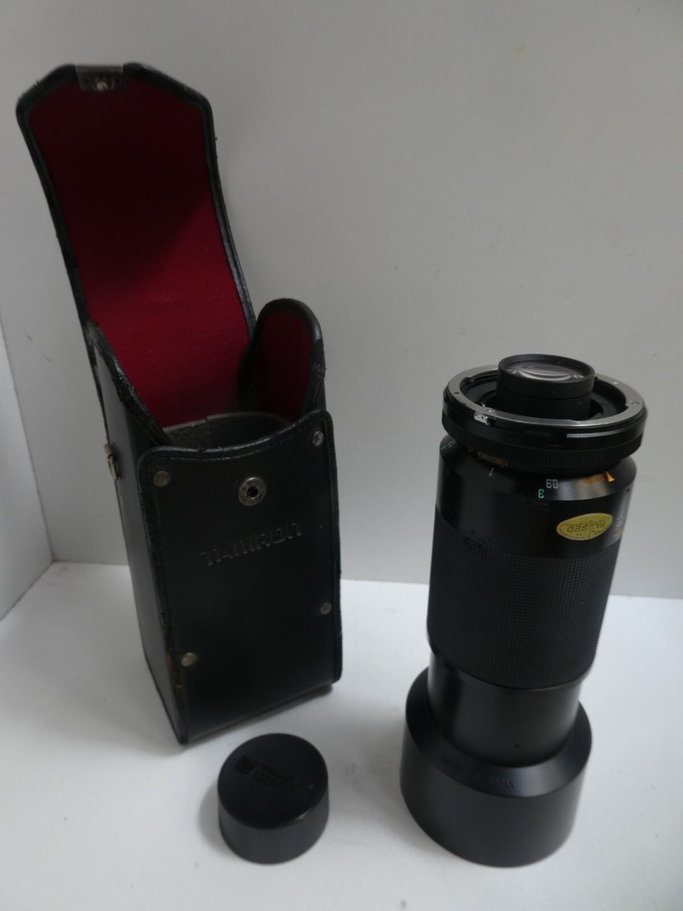 TAMRON CF TELE MACRO 1:3.8 CAMERA LENS  MADE IN JAPAN 80 - 210 MM