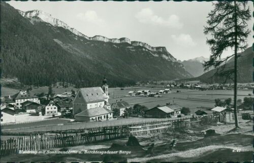 Ansichtskarte Waidring mit Sonnwendkette Berchtesgadener Berge (Nr.9551)