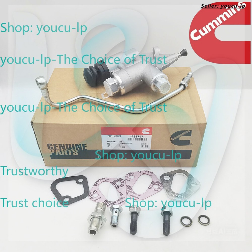 Cummins OEM Diesel Fuel Lift Pump W/ Gasket 4988747 for 1994-1998 Dodge Ram 5.9L