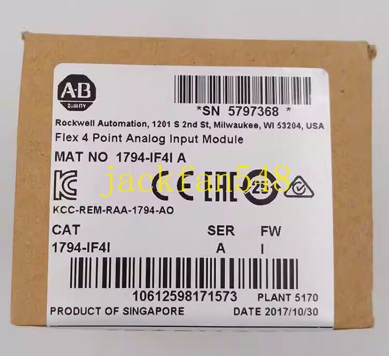 NEW 1794-IF4I 4 Point Analog Input Module #F8