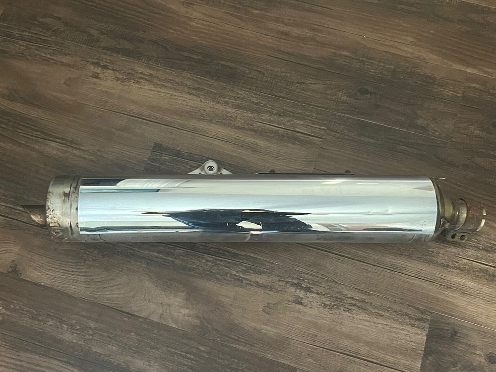 01-17 HONDA GOLDWING 1800 GL1800 RIGHT EXHAUST PIPE MUFFLER SLIP ON CAN SILENCER