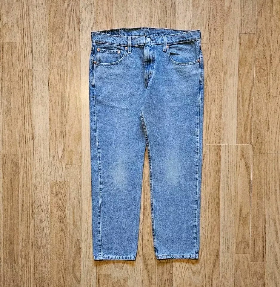 Levi's 502 Blue Tapered Jeans Men's Waist 34 Leg 28