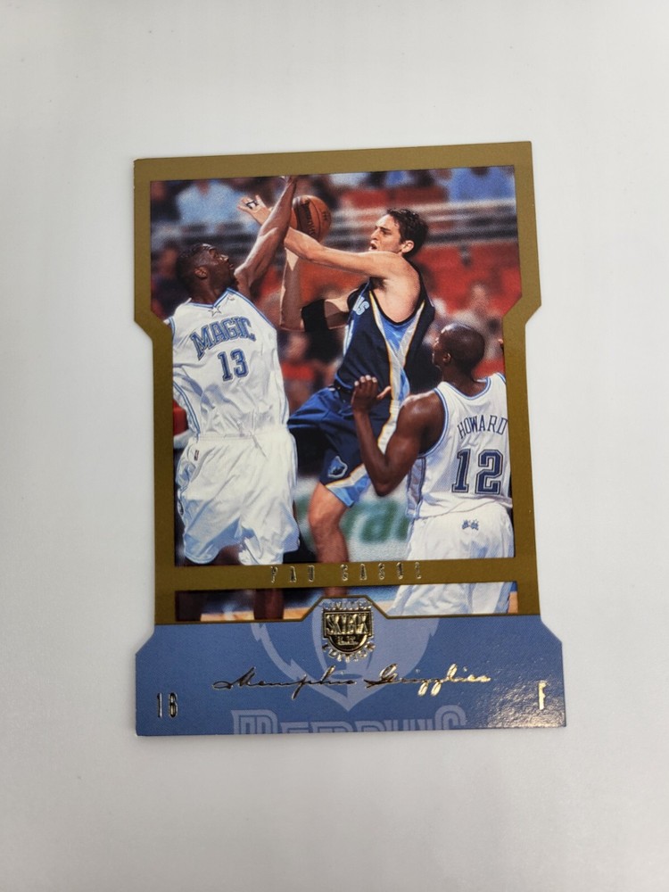 GOLD BORDER PARALLEL DIECUT 2004-05 Skybox PAU GASOL DWIGHT HOWARD MEMPHIS GRIZZ