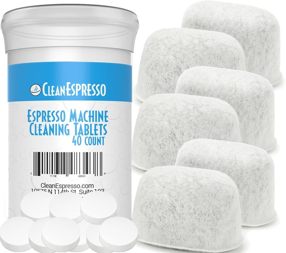 CleanEspresso - Designed For Breville Cleaning Kit - 40 Cleaning Tablets and
