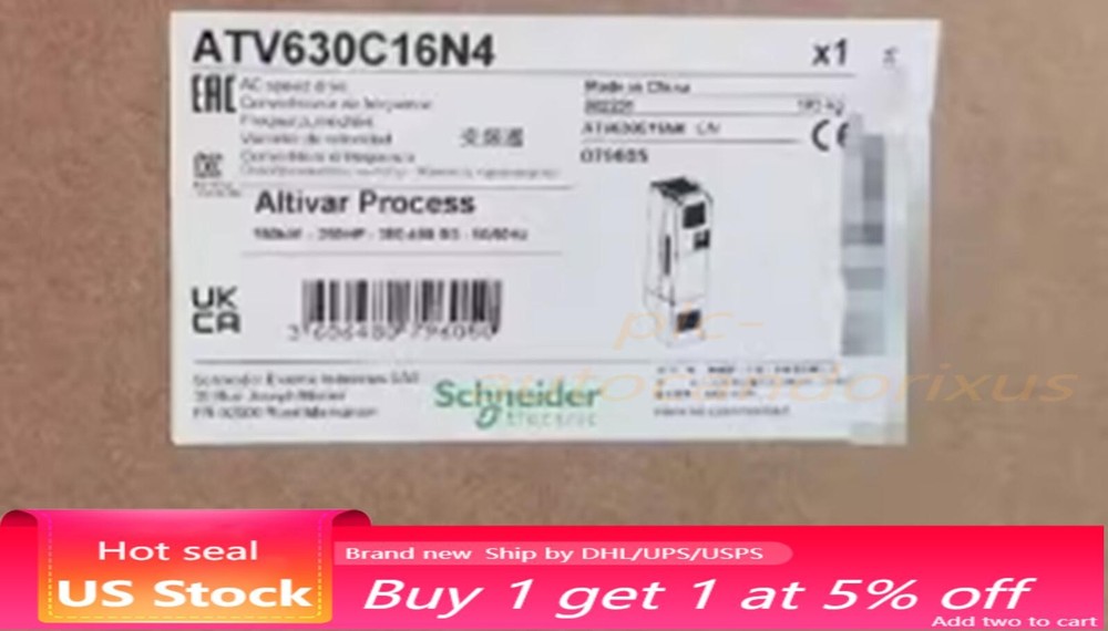 ATV630C16N4 NEW IN BOX SCHNEIDER ELECTRIC ATV630C16N4 FREE SHIP