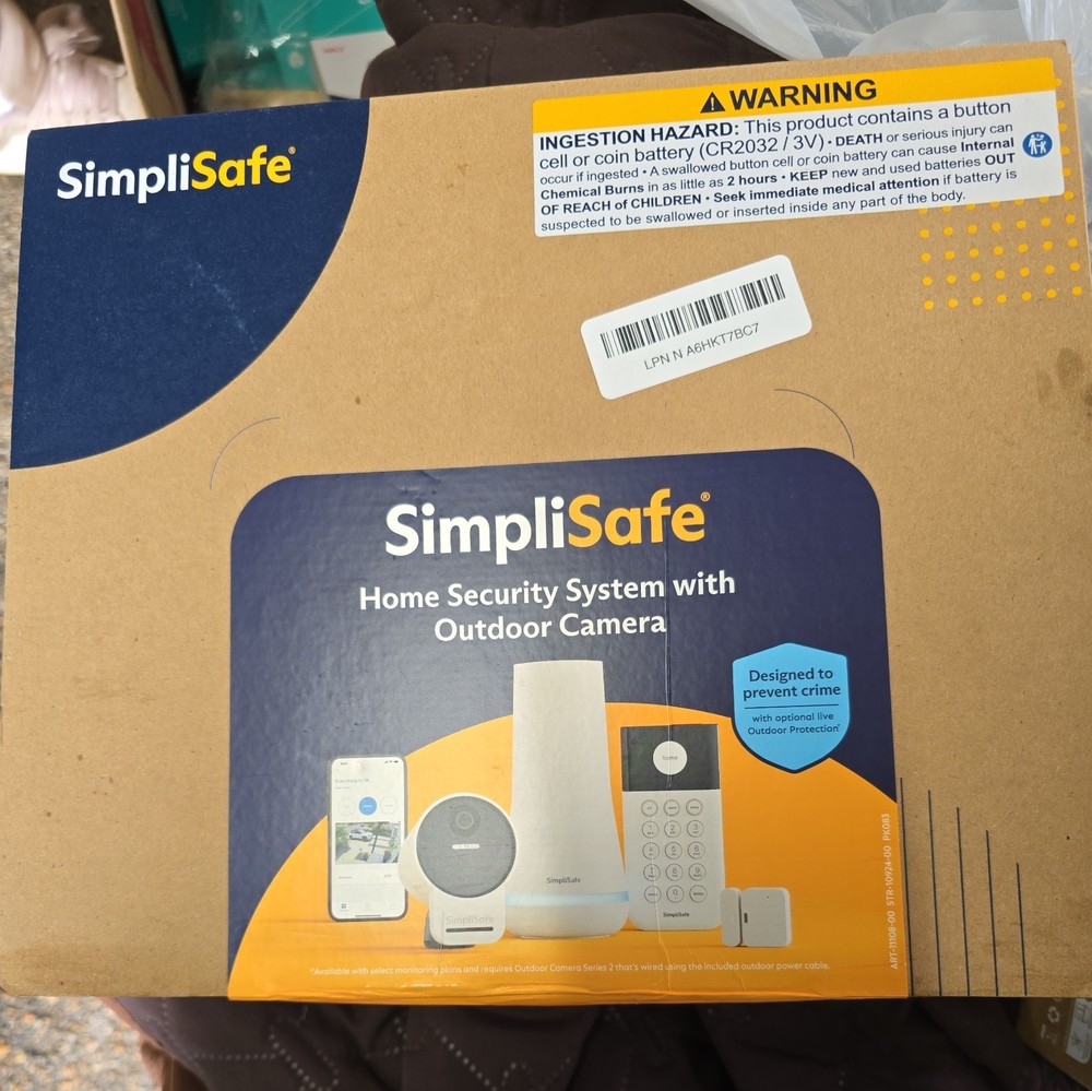 SimpliSafe 6 Piece Wireless Home Security System
