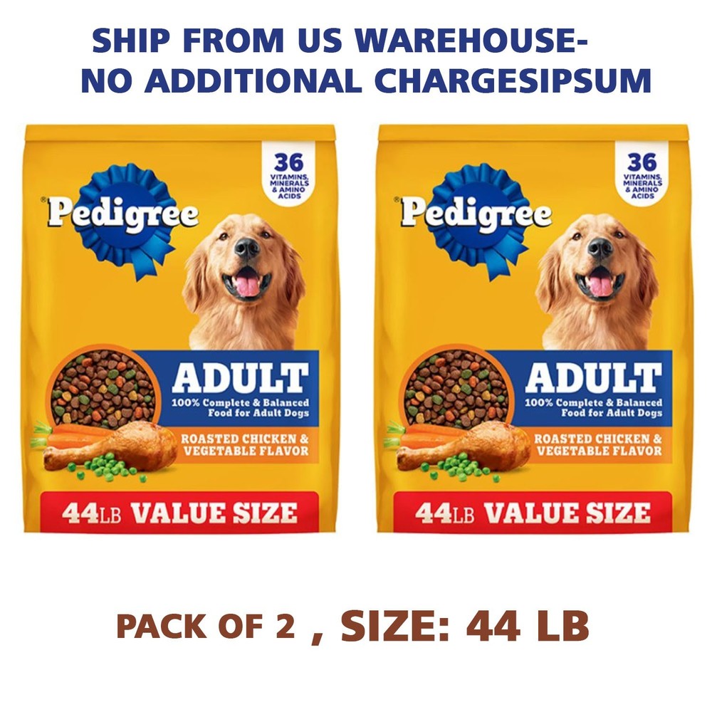 Pedigree Complete Nutrition Adult Dry Dog Food - Chicken, Rice & Vegetables