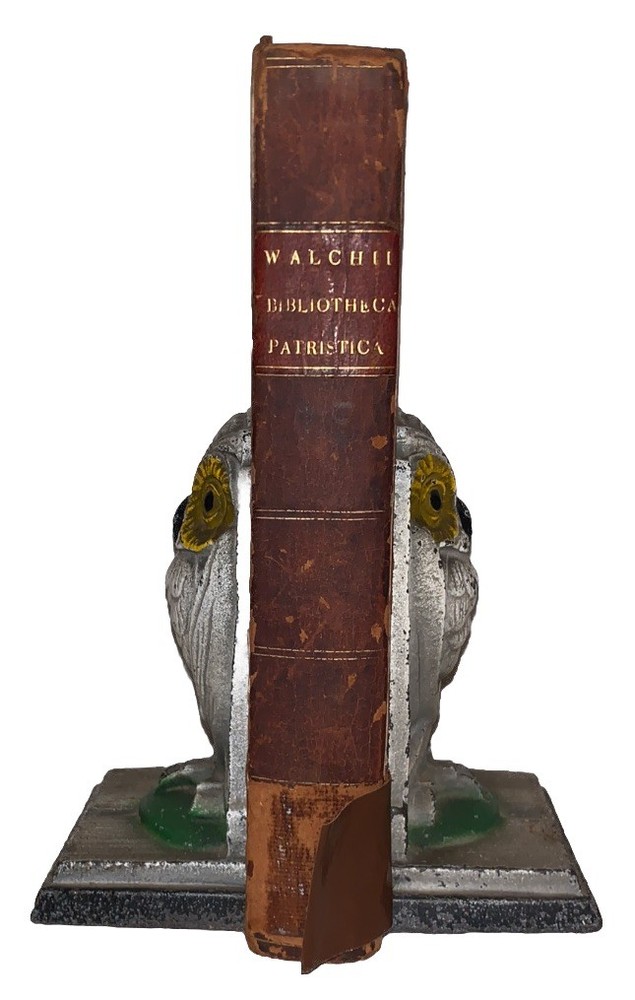 1770, 1st, WALCH, BIBLIOTHECA PATRISTICA, EARLY CHRISTIAN LITERATURE, THEOLOGY