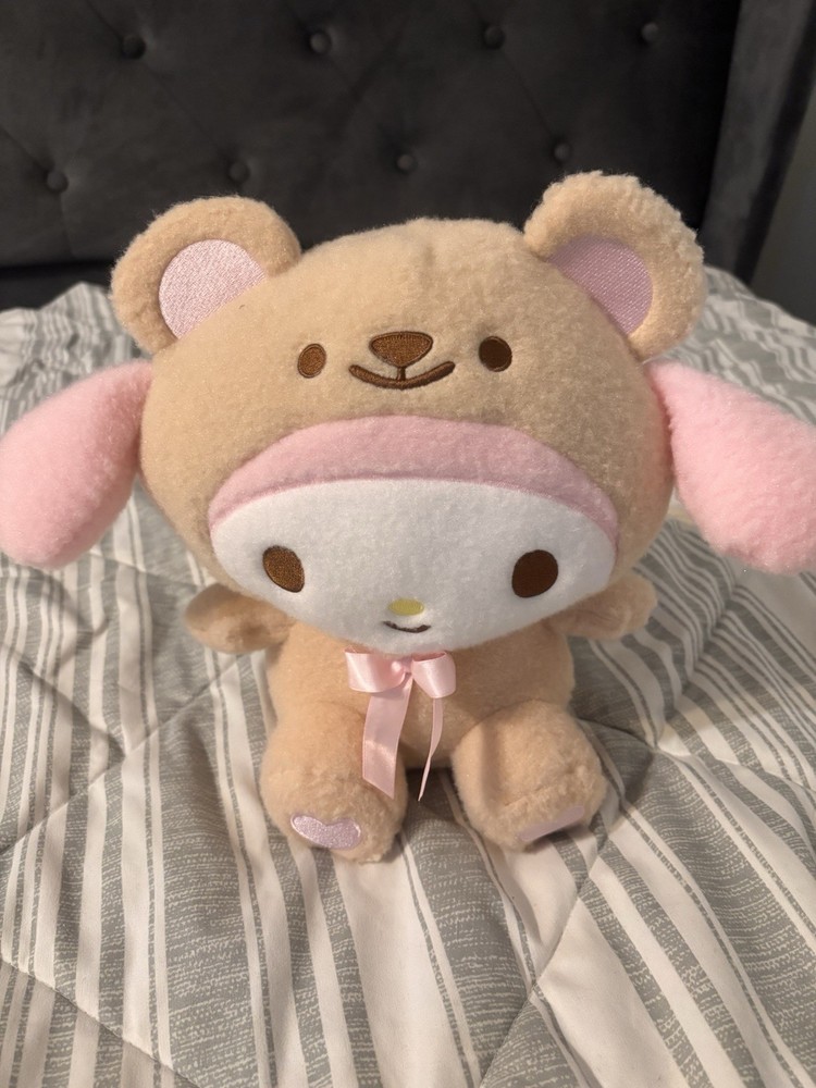 My Melody Wool Boa Bear Plush NWT – Round1 Exclusive Sanrio
