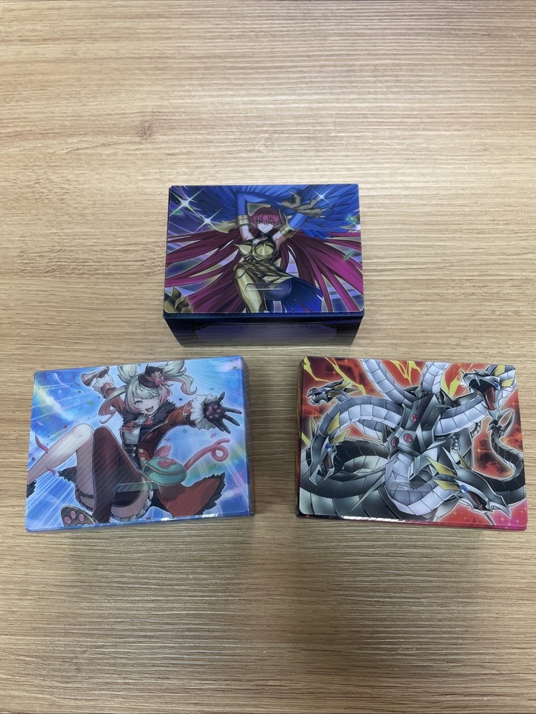 YuGiOh Day Promo Deck Case Set Harpie Lady Sisters Chimeratech Overdragon Rush