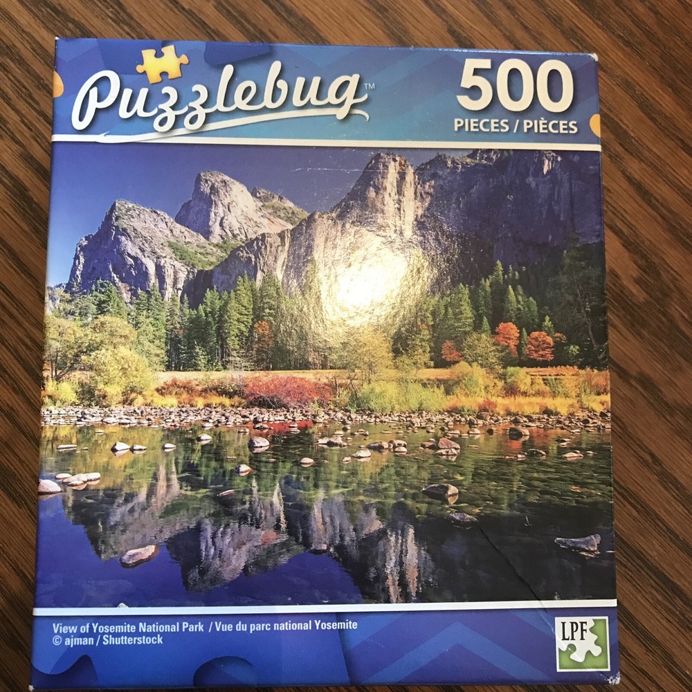 Puzzlebug 500 Pieces Jigsaw Puzzle - View of Yosemite National Park -