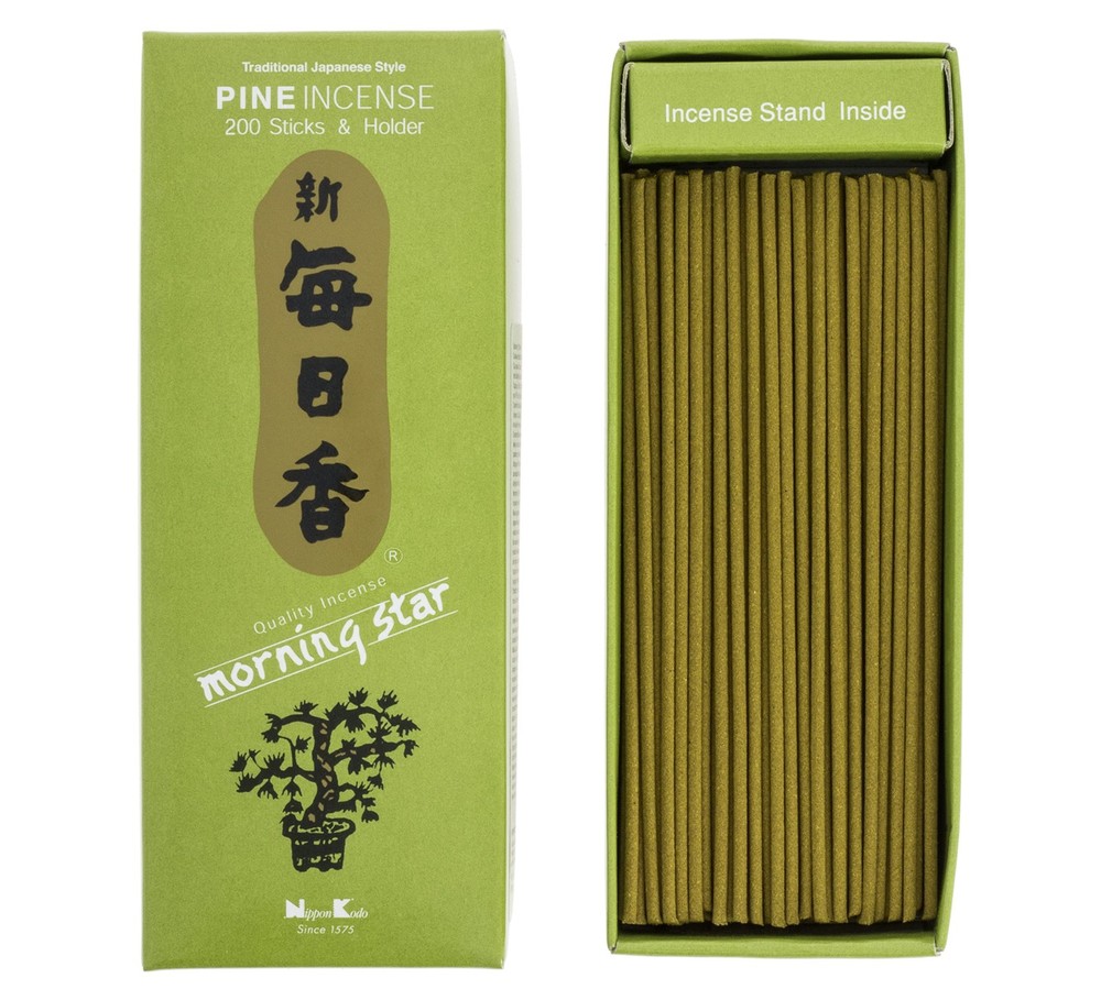 Incense Sticks 200 Pack Morning Star Pine Scented Aromatherapy Fragrance